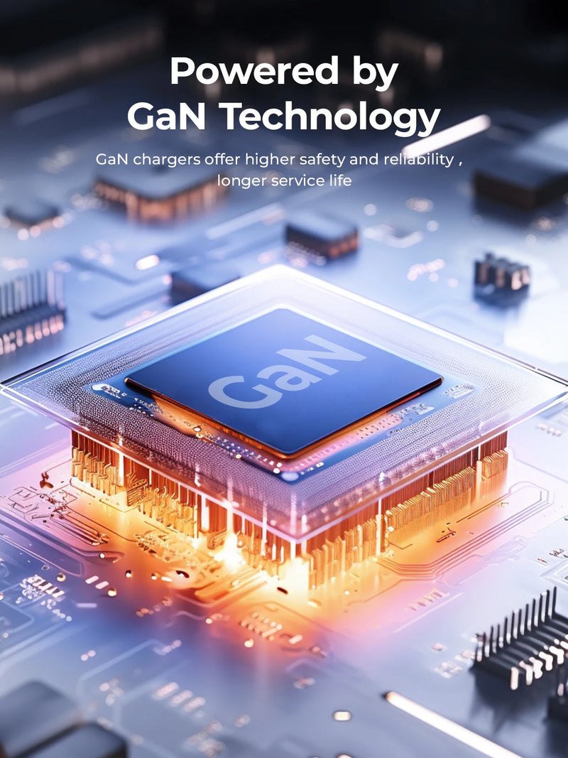 ORICO-GaN USB C Charger, EU Plug, PD Fast Charging, Dual Port, iPhone 13, 12, Max Pro, iPad, Xiaomi, Samsung, 35W