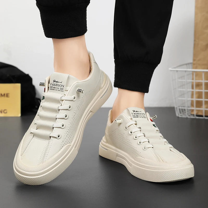Casual trendy shoes men four seasons breathable outdoor sports shoes student running shoes slow walking shoes Platform Sneaker