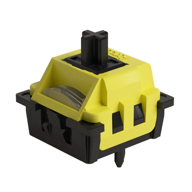 Akko Flash Magnetic Switch High Precision 25gf Linear Switch Factory Lubed with POM stem for Magnetic Mechanical Keyboard 45 pcs