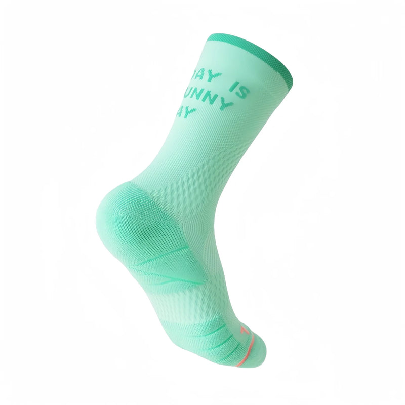 WRELS 1/2/3 Pairs Cycling Socks Moisture Wicking Hiking Sport Socks Women Arch Support Anti Slip Outdoor Training Running Socks