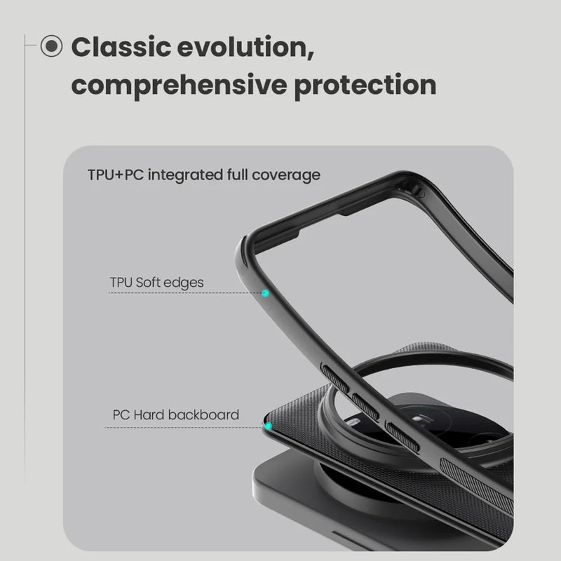 NILLKIN For Xiaomi 15 Ultra Case Super Frosted Shield Pro Soft TPU Frame Shockproof Hard PC Back Cover For Xiaomi Mi 15 Ultra