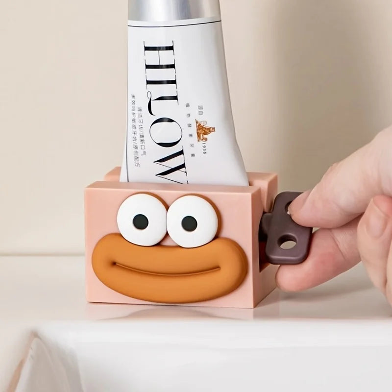 1/2pcs Toothpaste Squeezers, Facial Cleanser Sample Automatic Roller Clamps, Suitable for Home And Travel Use. random color.