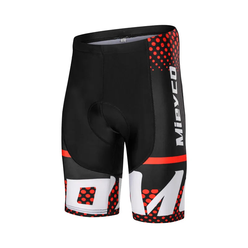 Men's Cycling Shorts 5D Gel Padded Quick Dry Breathable MTB Road Bike Riding Tights Coolmax Summer Bicycle Sportswear