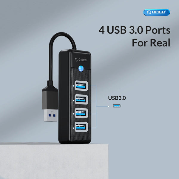ORICO 5Gbps USB 3.0 HUB Colorful 4 Ports High Speed Mini Splitter OTG Adapter For Desk PC Computer Accessories HUAWEI Xiaomi