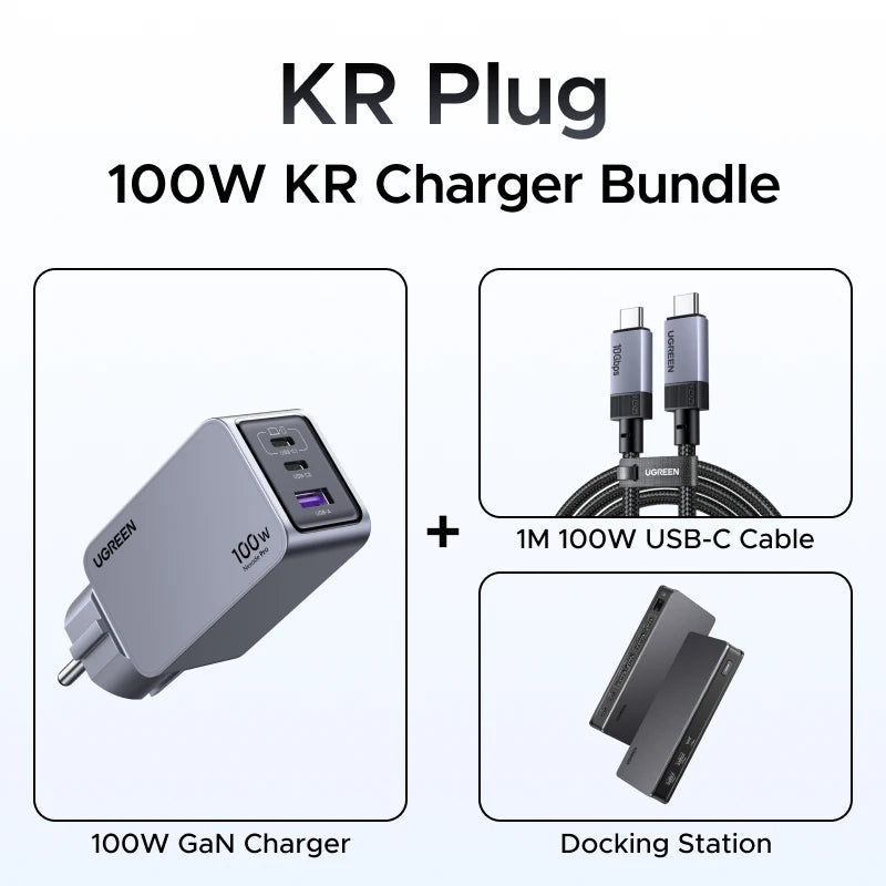UGREEN USB C Docking Station 9-in-1 USB Splitter 4K60Hz HDMI DP DisplayLink Triple Display RJ45 PD100W for macOS Windows 10Gbps