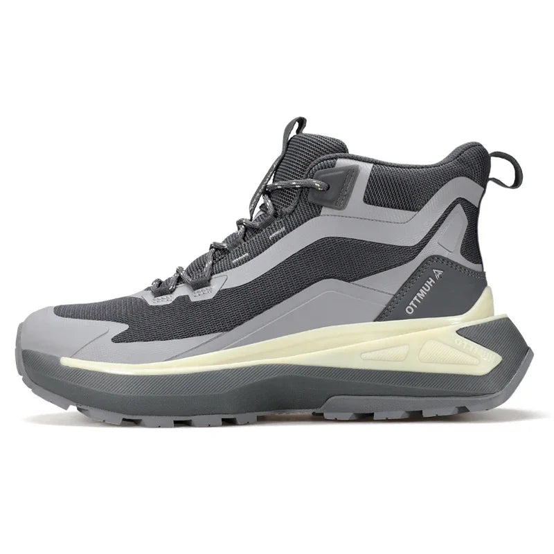 HUMTTO Winter Hiking Shoes Breathable Trekking Boots for Men Outdoor Camping Men's Sports Shoes Non-slip Safety Sneakers Man