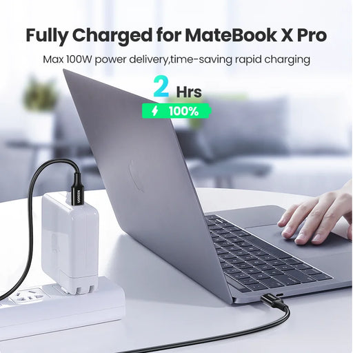 UGREEN 100W USB C to USB Type C Cable for Macbook Samsung Xiaomi 1.5m 100W 5A E-Marker Chip Fast Charging USB Type C Cable