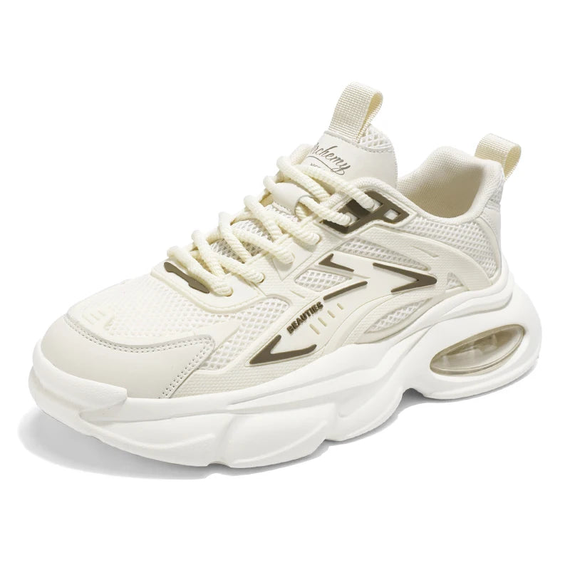 Men's Casual Sneakers Spring Summer Breathable Soft-Sole Anti-Slip Outdoor Running Shoes Fashion Students Joker Tide Sports Shoe