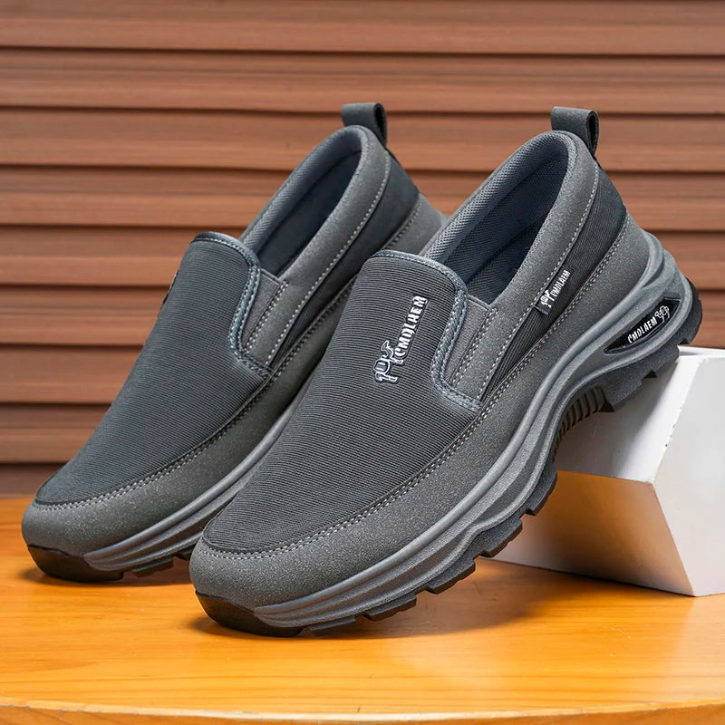Mens Walking Shoes Lightweight Breathable Mesh Cushioned EVA Midsole Soft Comfortable Suitable Daily Walking Travel Sports Shoes