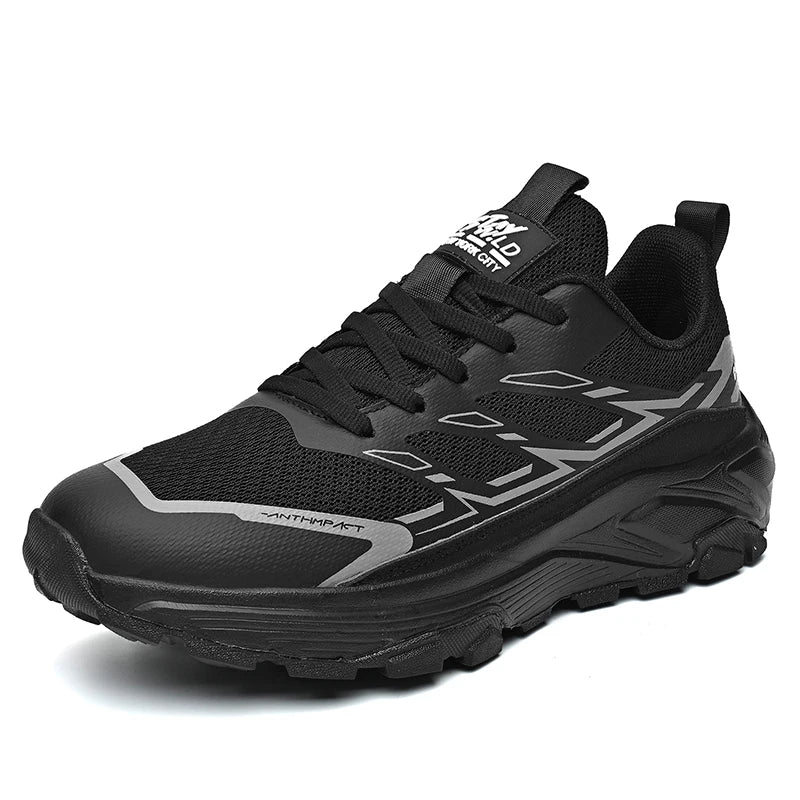 Men's high-quality sports casual shoes Four Seasons new breathable city outdoor hiking shoes fashion anti-slip walking sneakers