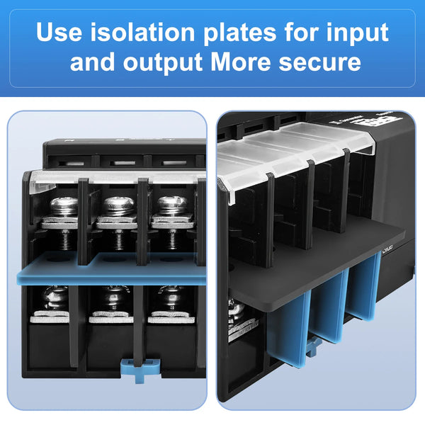 TOMZN Din Rail 3 phase 2P3P4P 63A 100A 125A 230V Dual Power Automatic Transfer Electrical Selector Switch Uninterrupted ATS