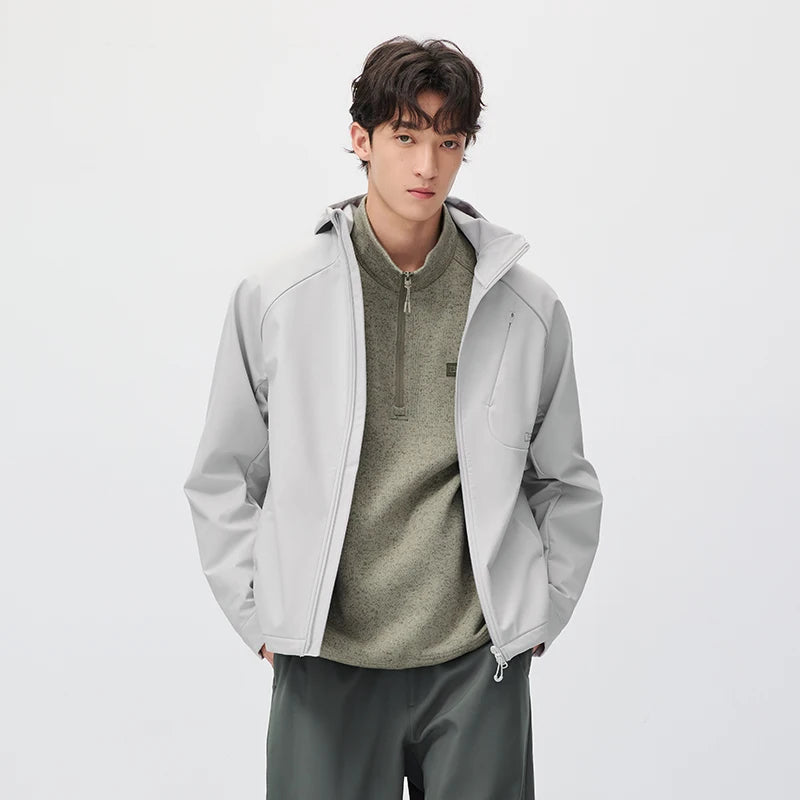 Semir Men Winter Jacket Hooded 2026 New Winter Daily Wear Urban Casual Style Cold Weather Layering Everyday Wardrobe