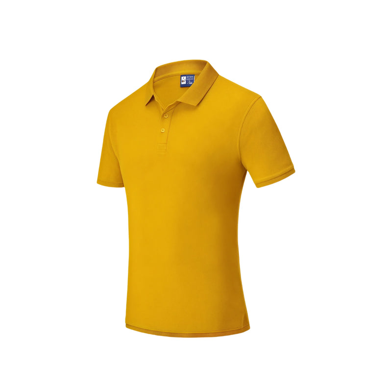 Soft Skin-Friendly Short-Sleeved POLO Shirt  250G High-Quality Island Cotton Custom Logo Work Uniform Busines And Casual