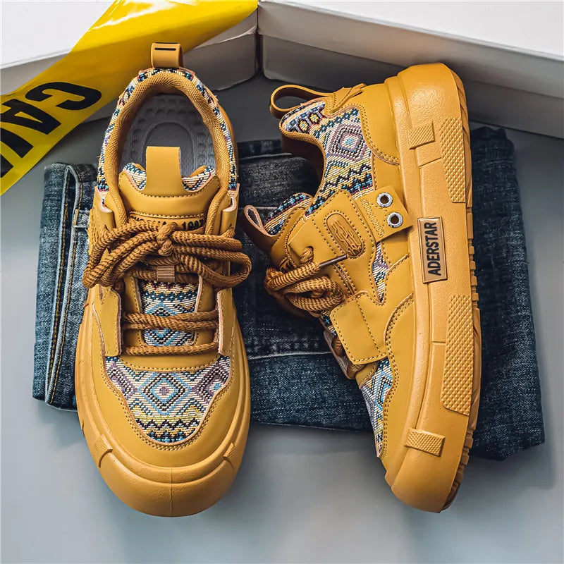 Men's Joker Flat Shoes Four Seasons New Lightweight Soft-sole Outdoor Walking Shoes Fashion Youth Comfortable Sports board Shoes