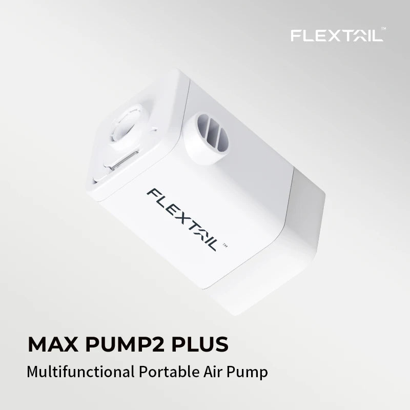FLEXTAIL MAX PUMP 2 PLUS - Portable Electric Air Pump with Adjustable Lighting, USB Power Source, and Dual Pressure Levels