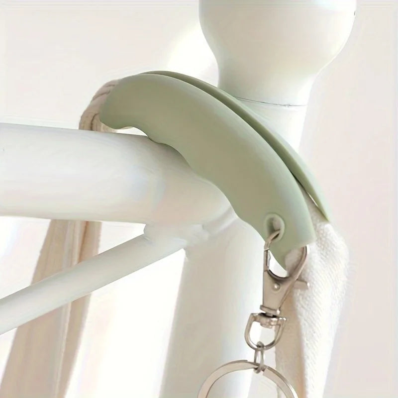 2PCS Effort-Saving and Convenient Non-pinching Grocery Bag Handle, Household Bag Lifter, Shopping Bag Holder.silicone material.