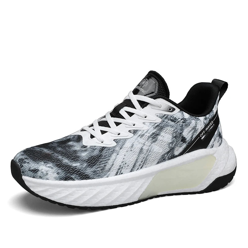 Mens Running Shoes New Fashion Mesh Sneakers Cushioning Fitness Training Outdoor Sports Cofmortable Tennis Shoes for Men