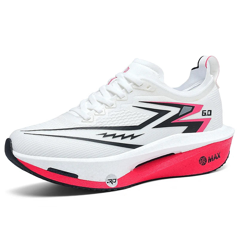 Mens Running Shoes 2025 New Lightweight Rebound Breathable Mesh Training Sneakers Flat Lace-up Comfortable Tennis Shoes for Men