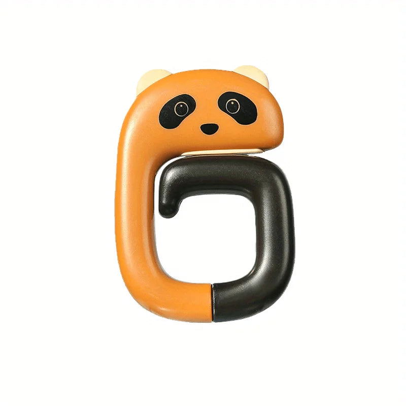 1pc Travel Portable Cute Handbag Hook, Securely Hangs On Any Desktop, Plastic Design with Stretchable Handle, Fashionable Style