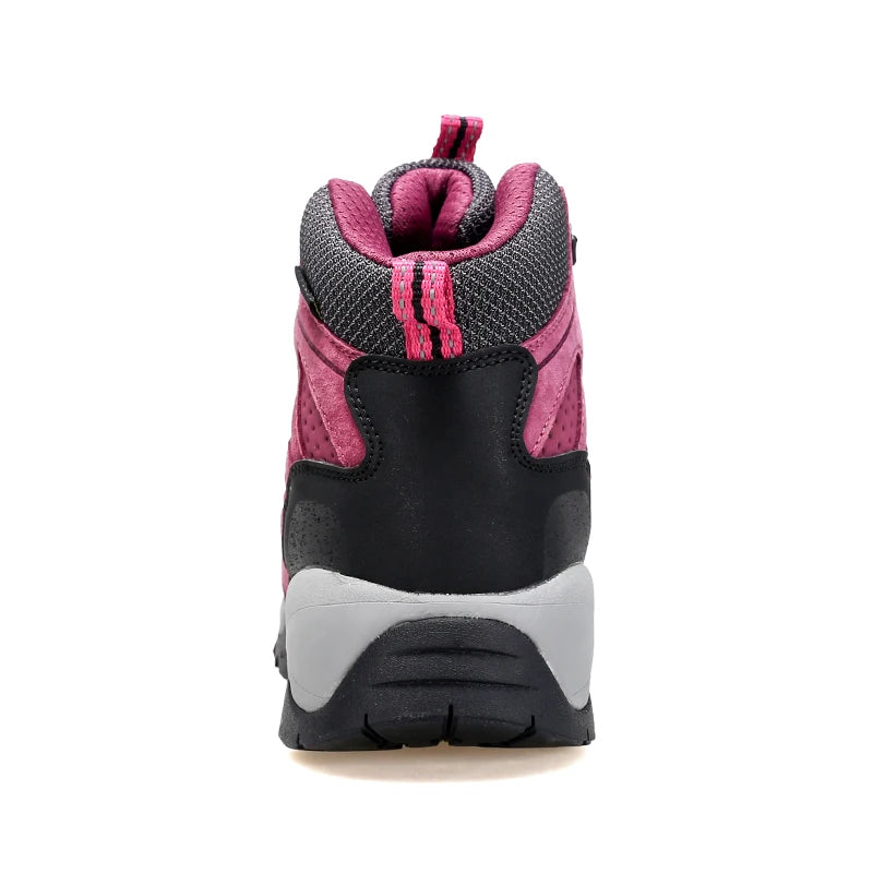 HUMTTO Trekking Shoes for Women Waterproof Sports Climbing Hiking Boots Woman New Winter Luxury Designer Outdoor Womens Sneakers