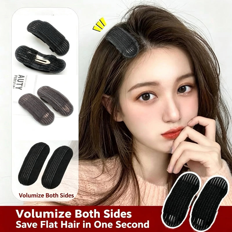 4/2PCS Fluffy Skull Top Height Boosting Hair Clip Invisible Curling Bottom Fluffy Sponge Bundle Female Styling Tool