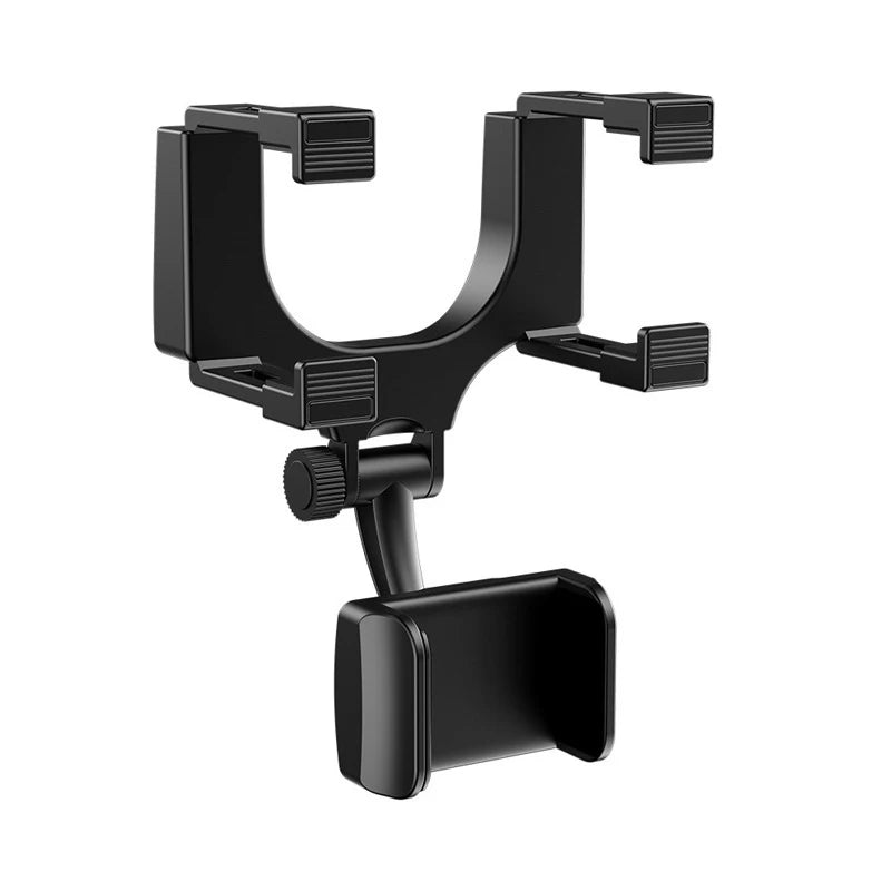 SEAMETAL Car Rearview Mirror Phone Holder 360 Rotation Car Phone Mount Stable Smartphone Navigation Bracket for Car Accessories