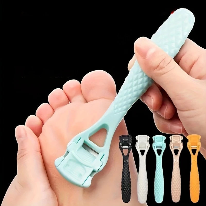1 pc  Color Foot Scrapers , Foot Care Tools for Removing Dead Skin and Calluses , Foot Grinding Tools，Hand held foot scraper.