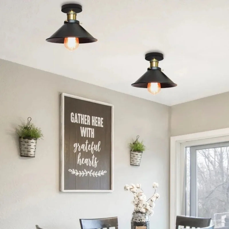 JOYON Vintage Pendant Light Loft Retro Chandelier Pendant Lamp E27 Industrial Hanging light Edison Home Lighting for Living Room