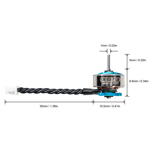 ម៉ូទ័រ គ្មាន ជក់ BETAFPV 0802SE 19500KV (កំណែ 2022)