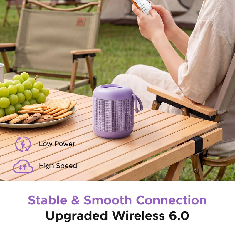 ORICO BeatGo Portable BT 6.0 Wireless Speaker IPX5 Waterproof 1200MAh Battery Hi-Fi TWS for Outdoor Pool Party Camping Travel
