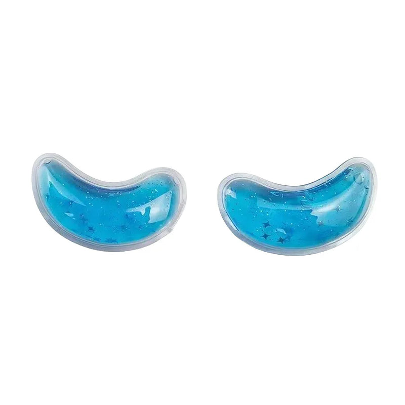 2pcs Hot & Cold Gel Eye Mask, Lip & Face Care, Reusable Ice Packs, Skincare Tools, Ideal Gift for Women.Cold compress tool