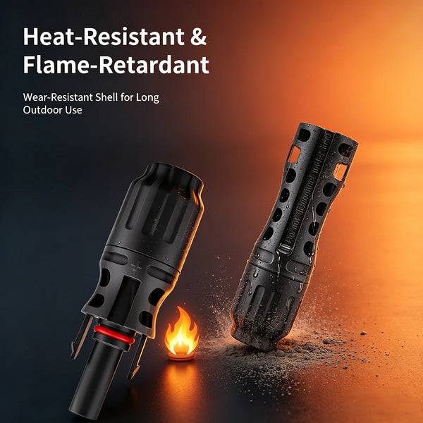 TOMZN PV Solar Connectors 2 Sets, 1000V/1500V, 32A/45A, Panel Branch Connector for PV Wire/Board Terminal Box & Inverter, IP67