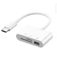 3-in-1 Card Reader Adapter Type C To SD TF Memory Card Reader USB Type C OTG Converter For Huawei Samsung Xiomi Phone Tablet