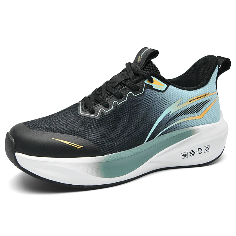 Men women light racing running shoes four seasons soft sole comfort outdoor casual sports shoes couples breathable mesh sneakers
