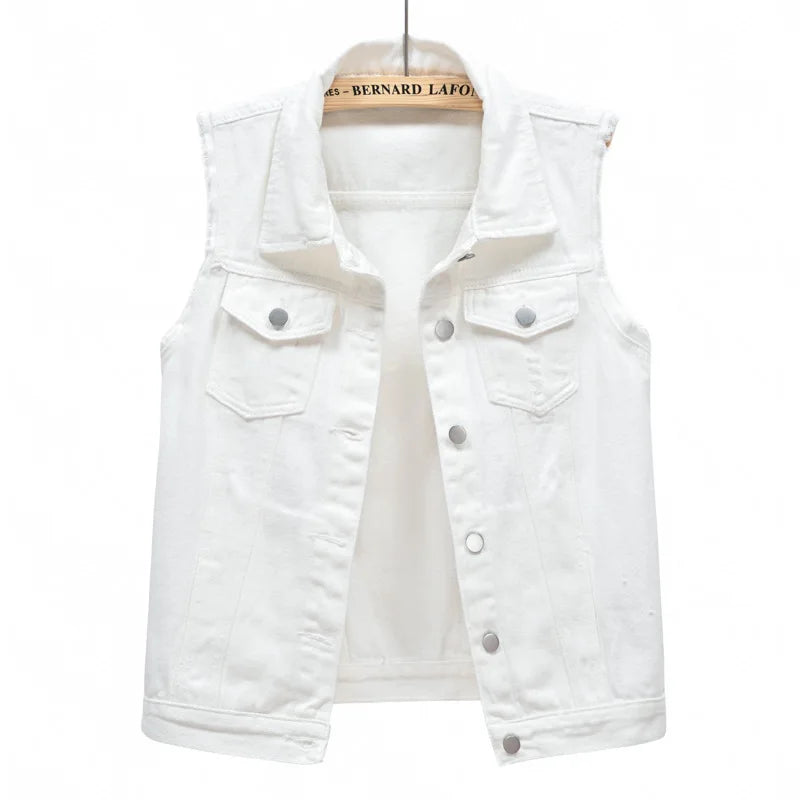 2026 Summer New Purple Sleeveless Vest Jacket Women's Single-breasted Lapel Vests Coat Fashion Casual Top Waistcoat S-6XL