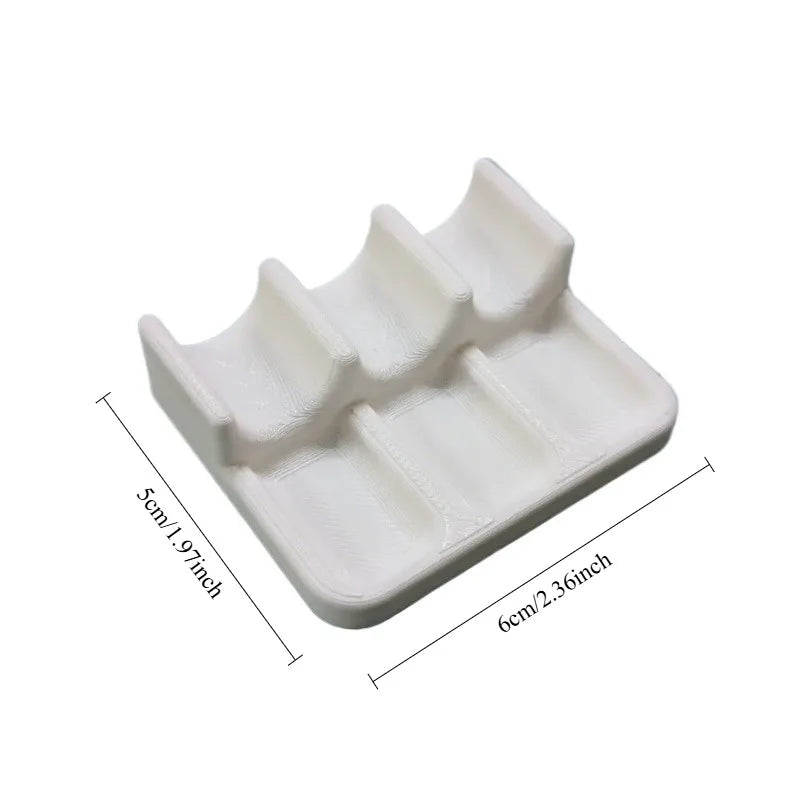 1pc 3D Printing Plastic Brush Holder Portable Space-Saving Artist Brush Organizer Suitable for Watercolor, Oil, Acrylic Brushes.