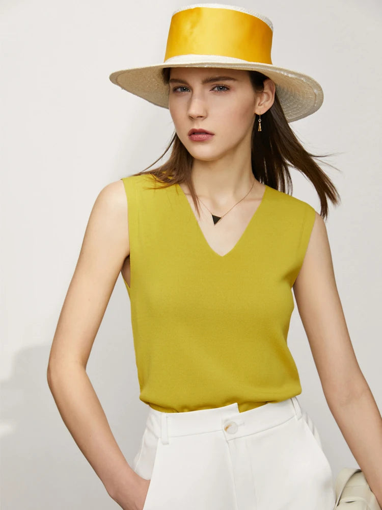 អាវកាក់ AMII Minimalism សម្រាប់ស្ត្រី រដូវក្តៅ ឆ្នាំ២០២៦ ថ្មី សាមញ្ញ ងាយស្រួលប្រើ អ៊ីពែរបូឡា ក V ស្ដើង អាវក្រៅ អាវក្រៅខ្លី 12342277