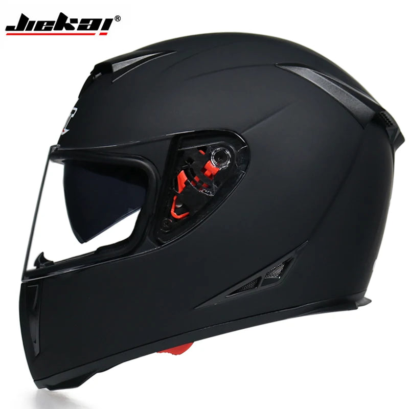 Motorcycle full face helmet double lens fashion quick release racing helmet Casco Casque Moto approved motorcycle accessories