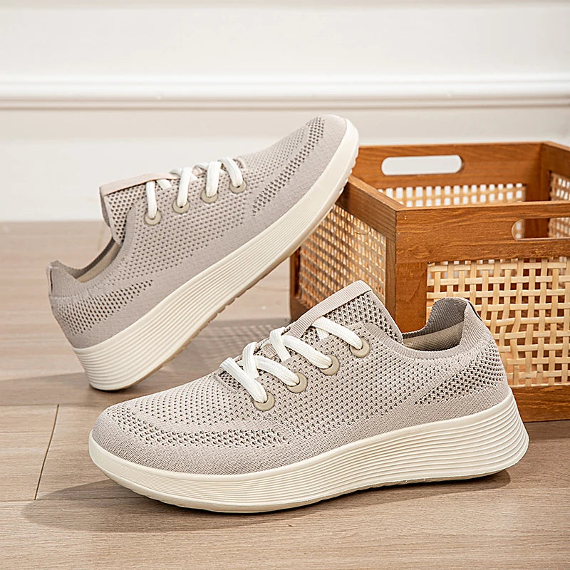 Mens Running Sneakers 2025 New Breathable Mesh Sports Shoes Snug Soft Outdoor Casual Mesh Tennis Shoes for Men