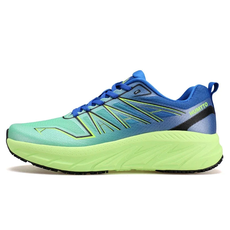HUMTTO Running Shoes Cushioning Trainers Man Breathable Gym Sneakers for Men Black Luxury Designer Marathon Men's Sports Shoes