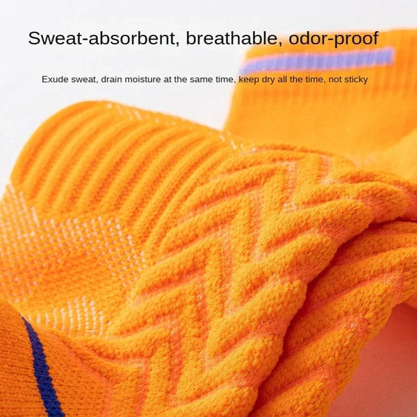 WRELS 1/2/3 Pairs Running Socks Quick drying Sports Ankle Socks Men Women Cushioned Arch Support Moisture Wicking Athletic Socks