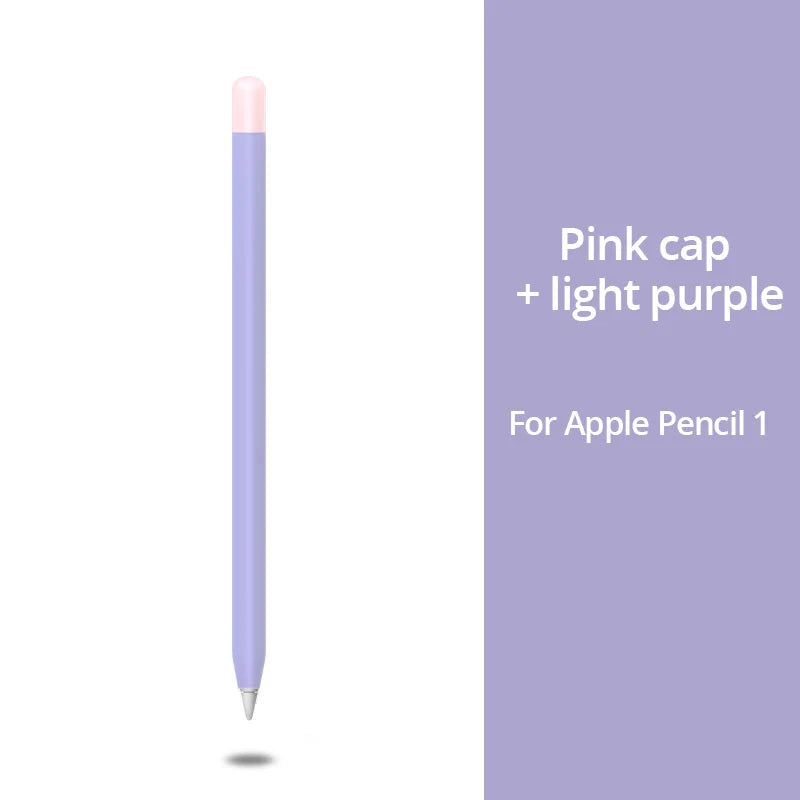 PZOZ For Apple Pencil 2 1st 2nd Case Pencil case Tablet Touch Stylus Pen Protective Cover Pouch Portable Soft Silicone Case