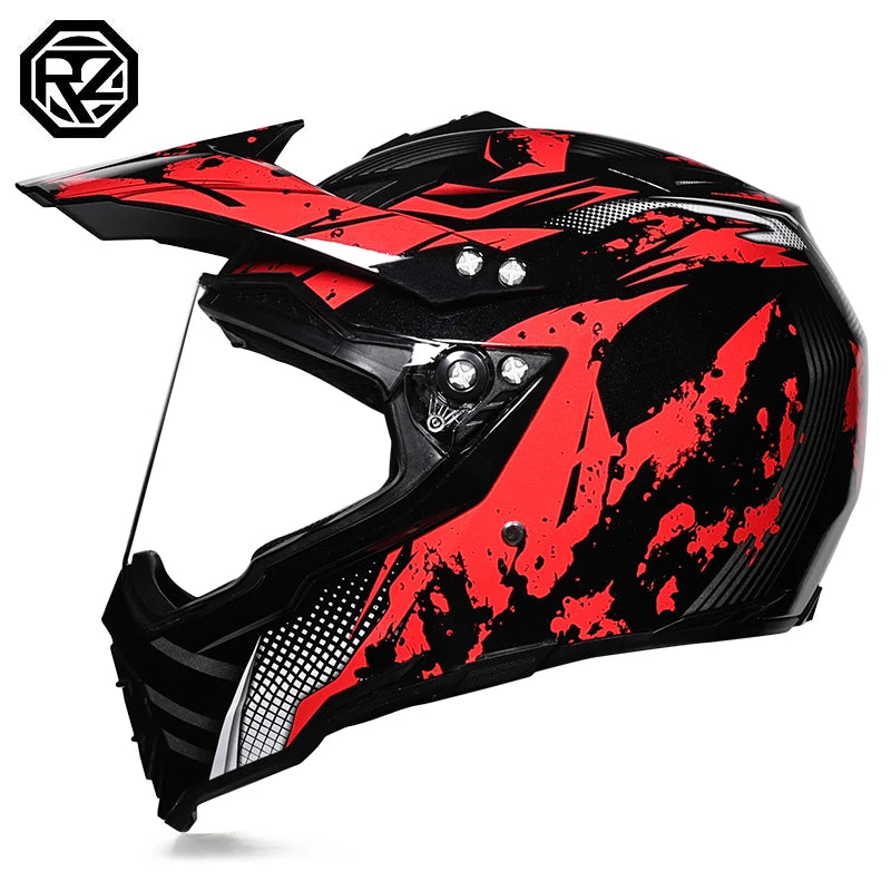 Off road motorcycle helmet, forest speed drop DH helmet, full coverage road rally helmet, suitable for all seasons