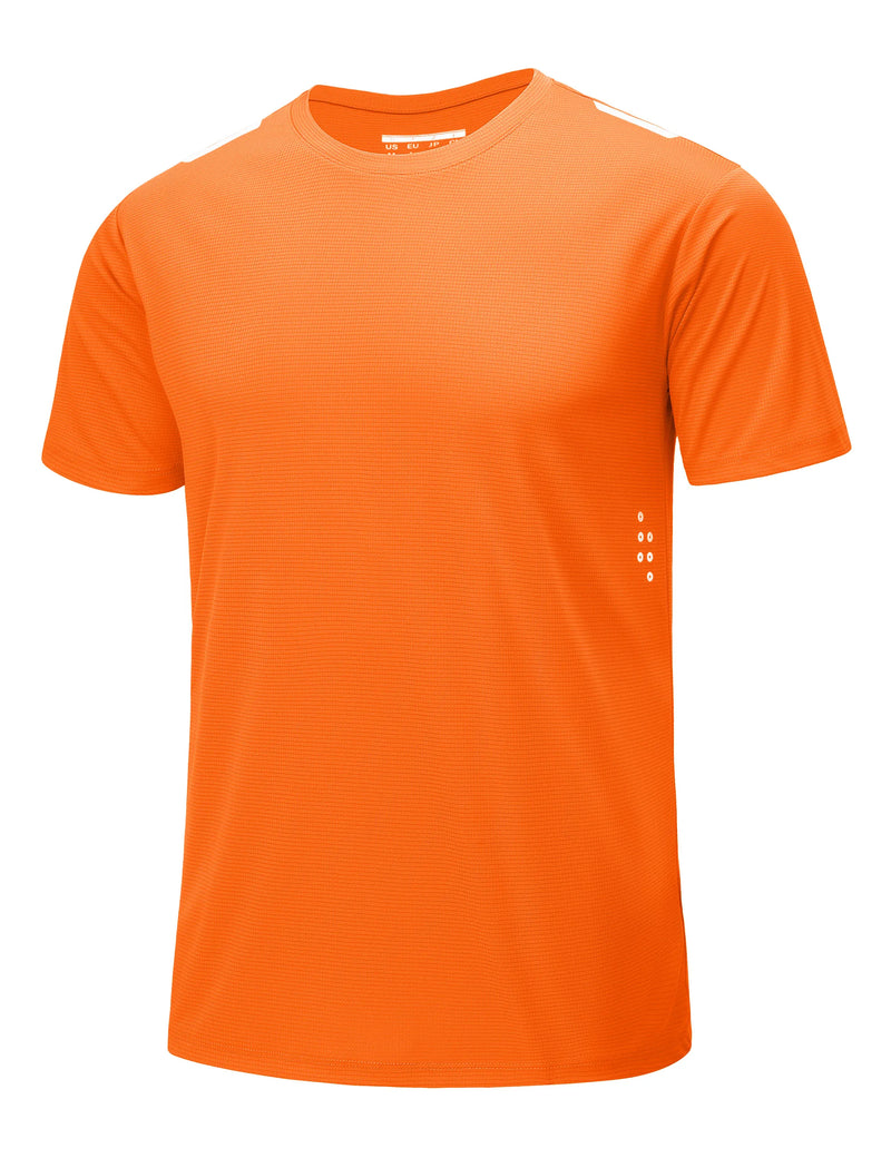 TACVASEN Men's UPF 50+ Short Sleeve Workout Shirts Dry Fit Lightweight Breathable Athletic T-Shirts Running Gym Summer Sun Shirt