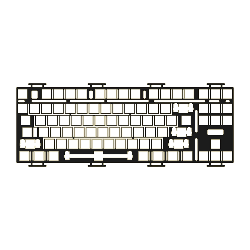 Akko Monsgeek M3 FR4/POM Plate for MonsGeek M3 Mechanical Keyboard DIY Kit