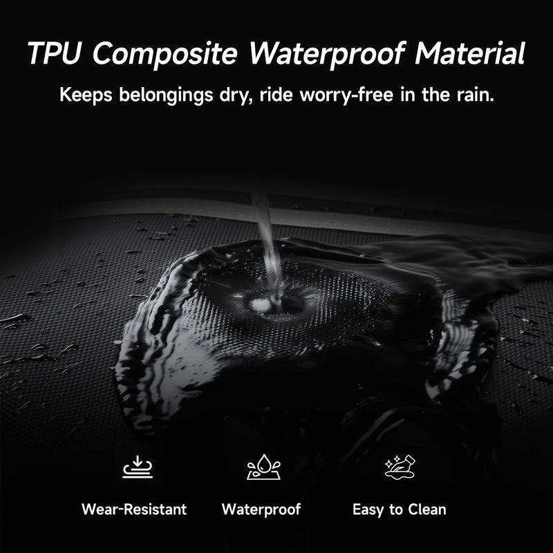 Tigernu 15.6 inch Waterproof Motorcycle Backpack With Reflective Strip Fit For Full Face Helmet For Outdoor Riding