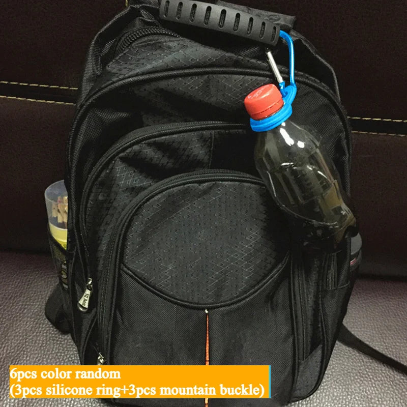 1/2pcs outdoor sports water kettle hooks , durable beverage hooks,portable leisure running water cup clips,backpack accessories.