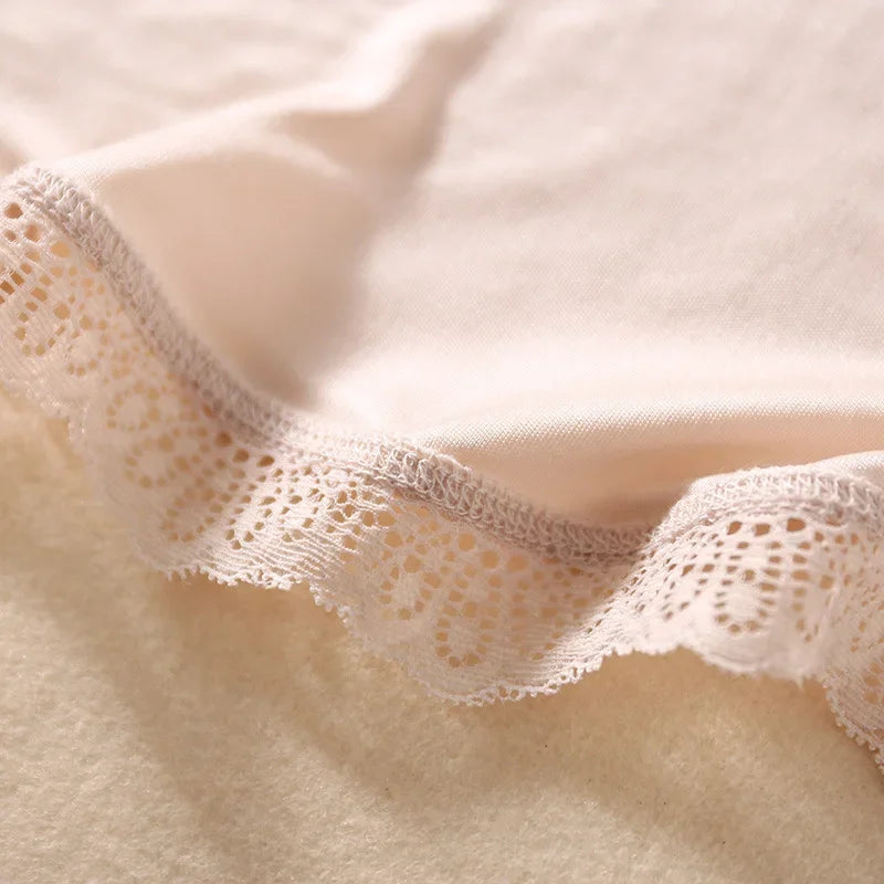 Hot Sale Thin Sling Nightdress Women Summer Nightgown Mulberry Silk V-neck Lace Sexy Suspender Nightdress Ladies' Night Dress