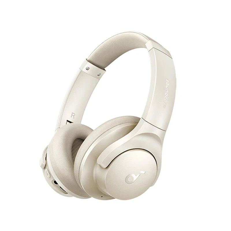 កាសស្តាប់ត្រចៀកប៊្លូធូស Soundcore Q20i ភ្ជាប់ក្បាលជាមួយនឹងការកាត់បន្ថយសំឡេងរំខានសកម្ម និងកាសស្តាប់ត្រចៀកសម្រាប់លេងហ្គេម ANKER