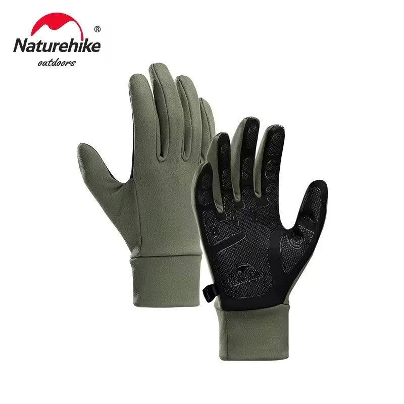 Naturehike Touch Screen Anti-skid Gloves Mountaineering Cycling Hiking Non-Slip Portable Gloves NH20FS032